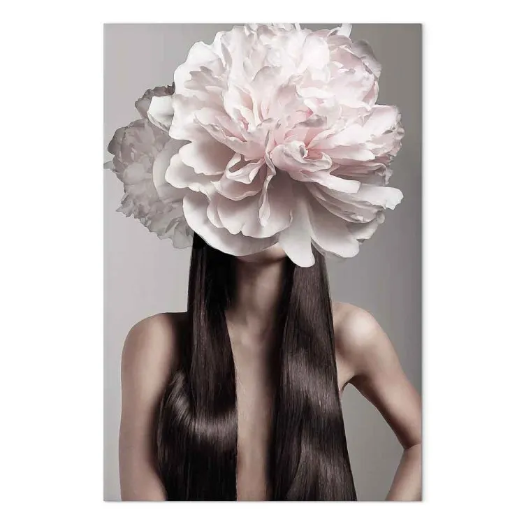Blossom Head (4-part) - eclectic fantasy with a woman and peony