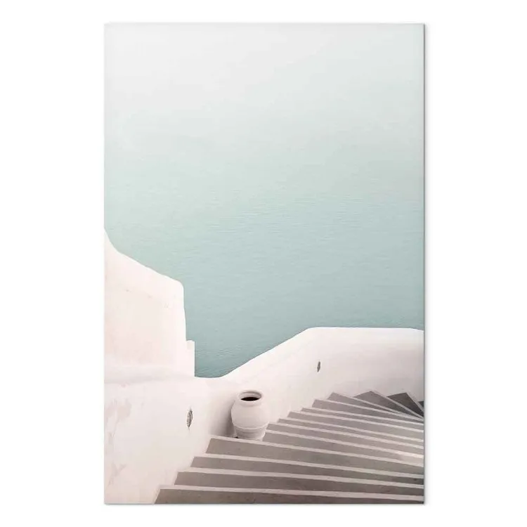 Summer Stroll (1-part) vertical - landscape of architecture and the sea