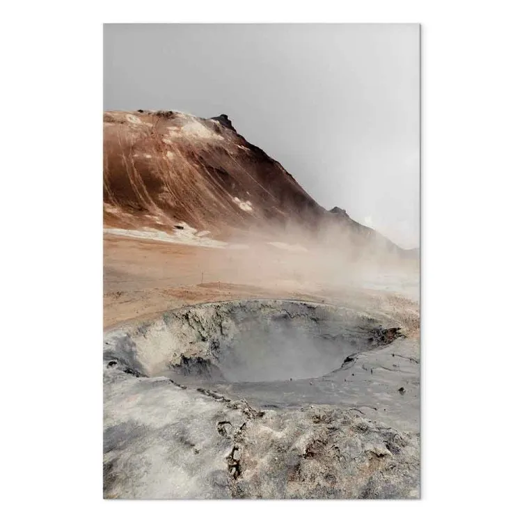 Earth's Hot Breath (1-piece) Vertical - misty landscape scenery