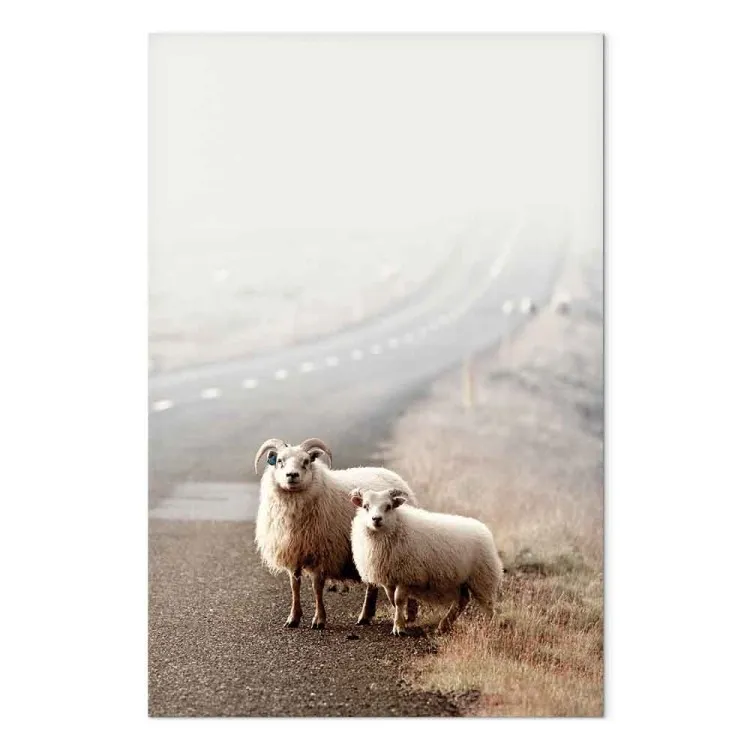 Extraordinary Hitchhikers (1-piece) Vertical - animals by the roadside