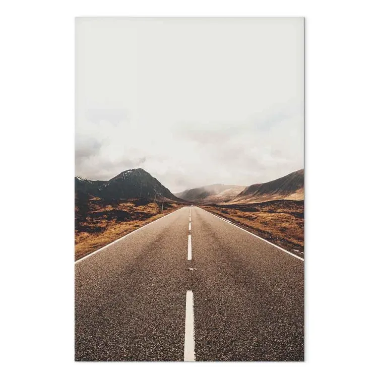 Forward (1-piece) Vertical - road landscape in mountain scenery
