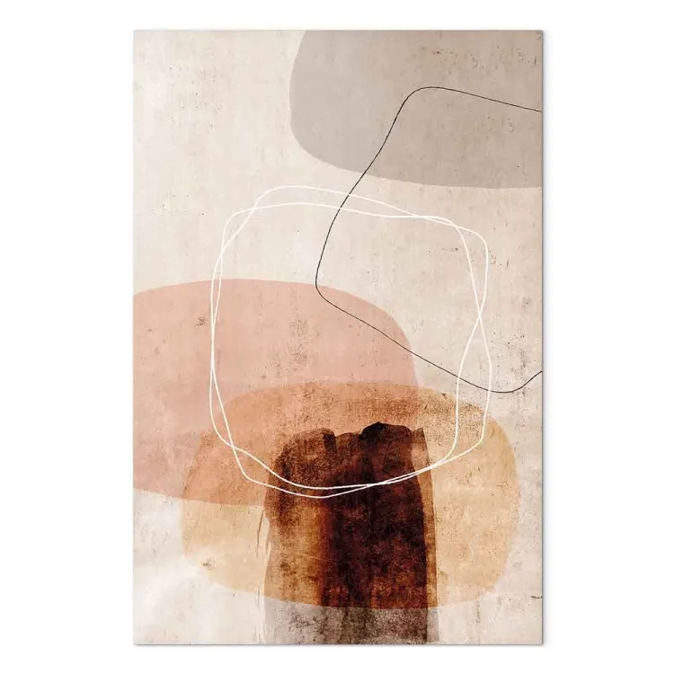 Reversed Movement (1-piece) Vertical - abstract figure line art