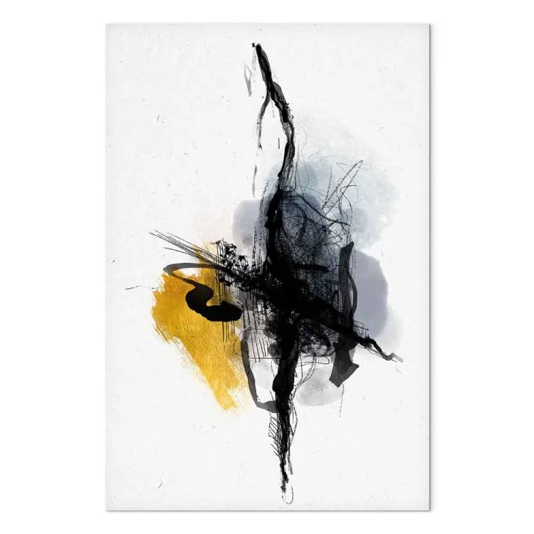 Turbulent Stream (1-piece) Vertical - artistic abstraction