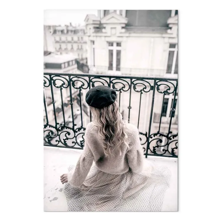 May Dream (1-piece) Vertical - woman on a balcony in Paris