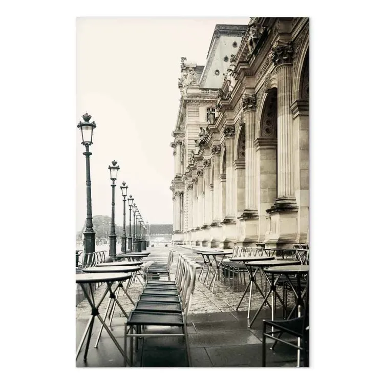 Desolate Cafes (1-piece) Vertical - architecture of Paris