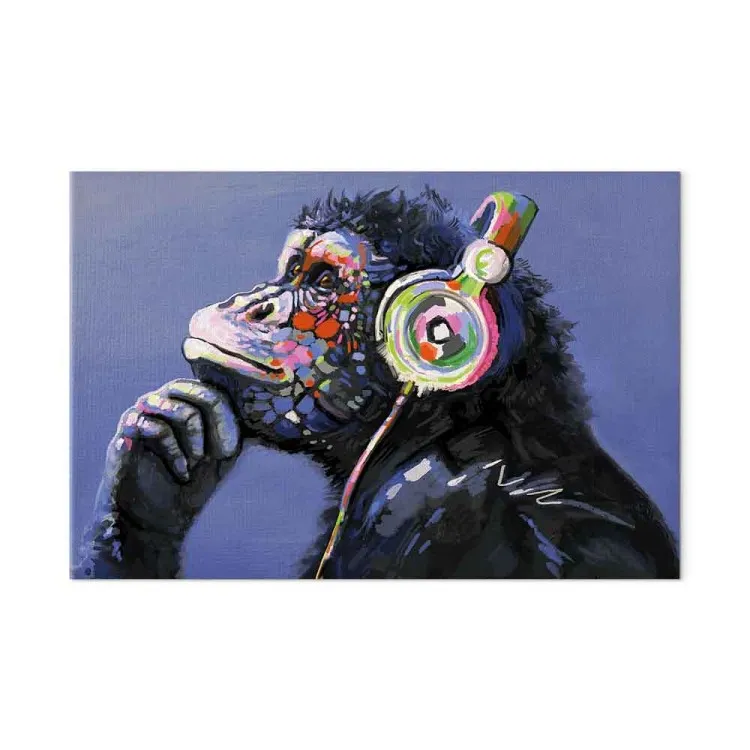 Musical Monkey (1 Part) Wide