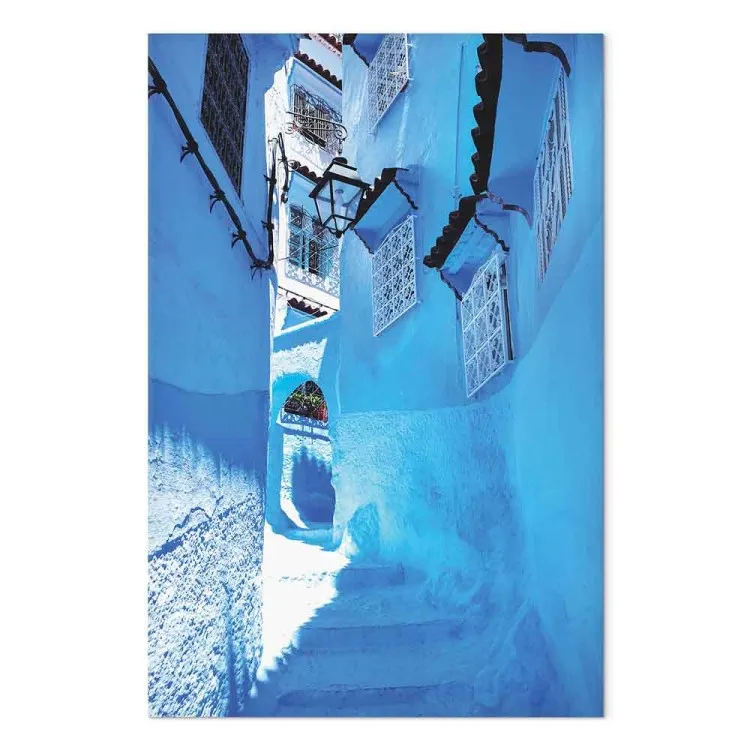 Blue Stroll (1-piece) Vertical - staircase architecture in Morocco