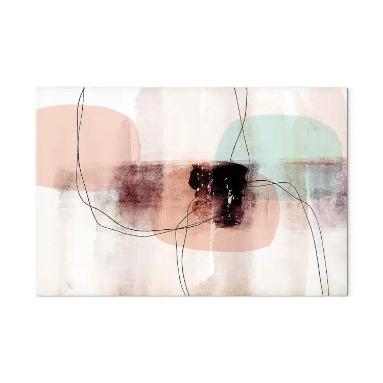 Delicate Colors (1-piece) Wide - abstract watercolor motif