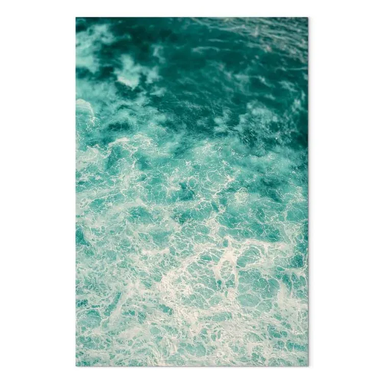 Joyful Dance (1-piece) Vertical - wave landscape on turquoise water