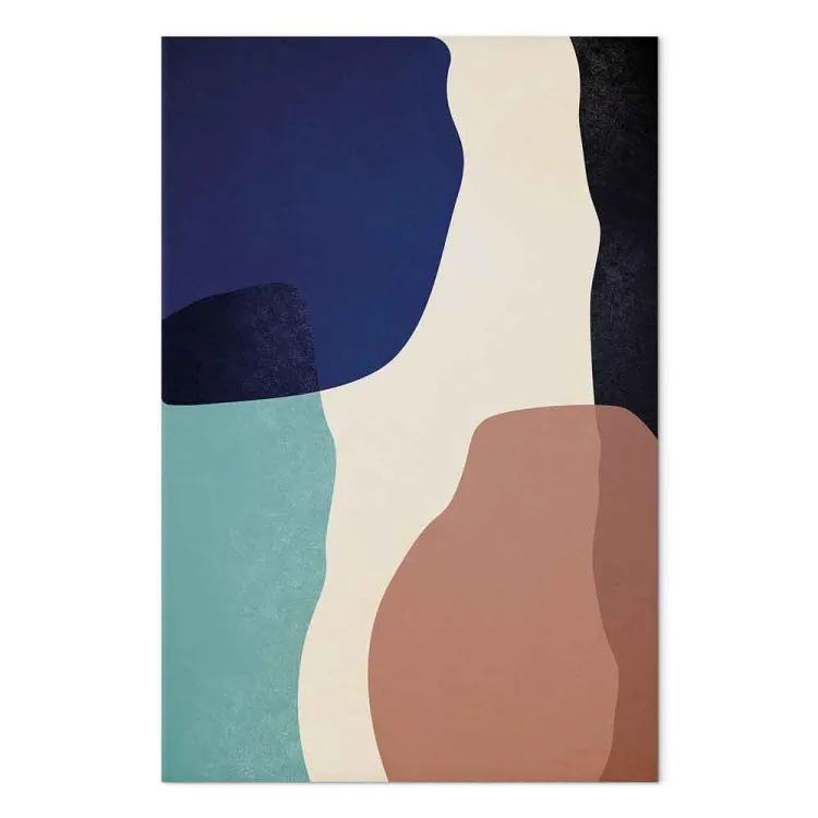 Beach Stones (1-piece) Vertical - colorful boho-style patterns