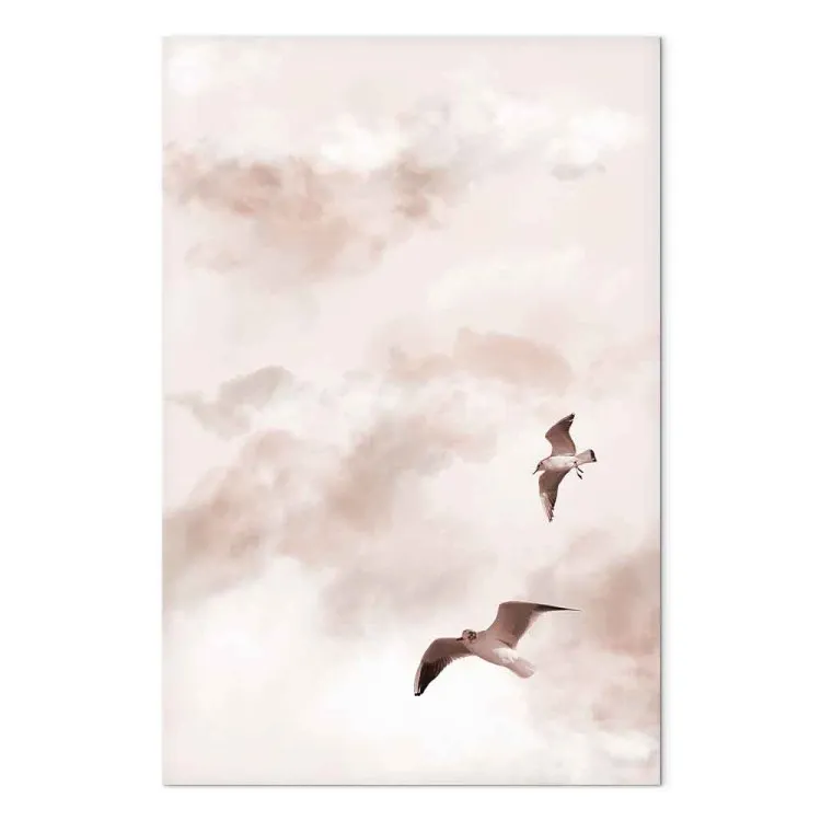 Celestial Lovers (1-piece) Vertical - birdscape in the sky