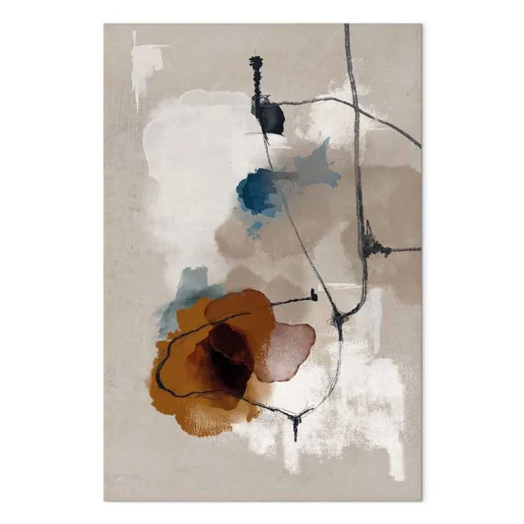 Summer Landscape (1-piece) Vertical - abstract patterns in boho motif