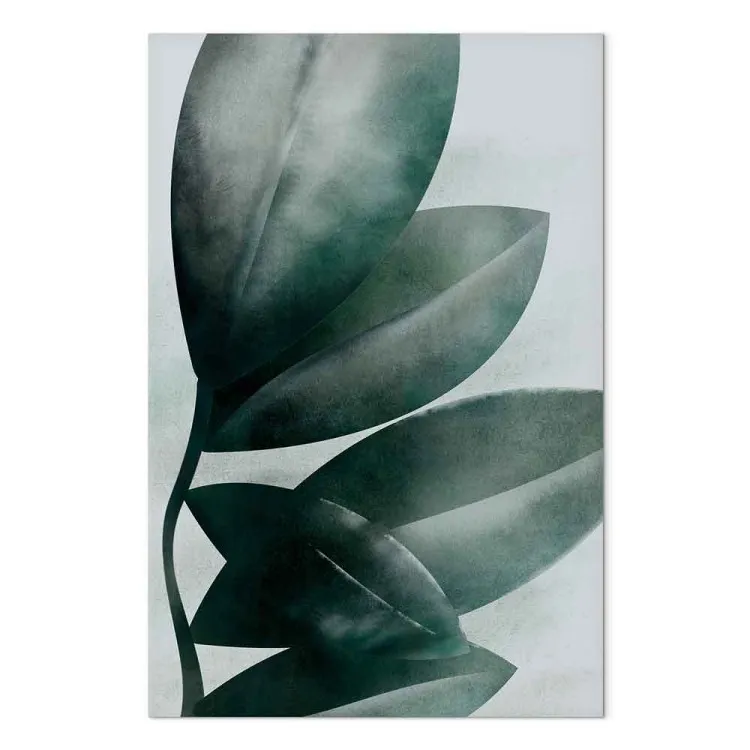 Olive Tree Leaves (1-piece) Vertical - landscape with botanical motif