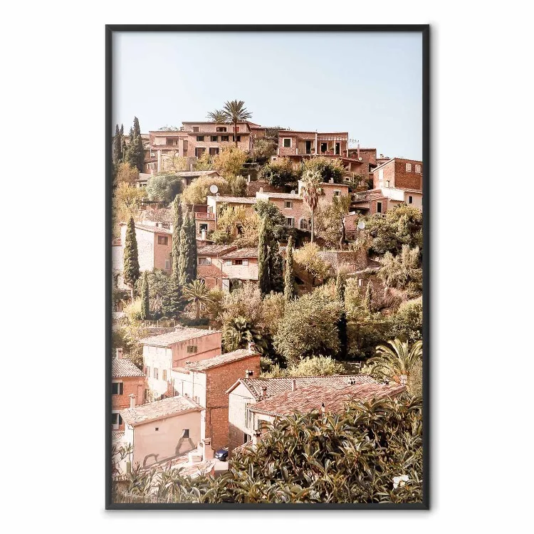 Village on the Hill - View of Spanish Houses