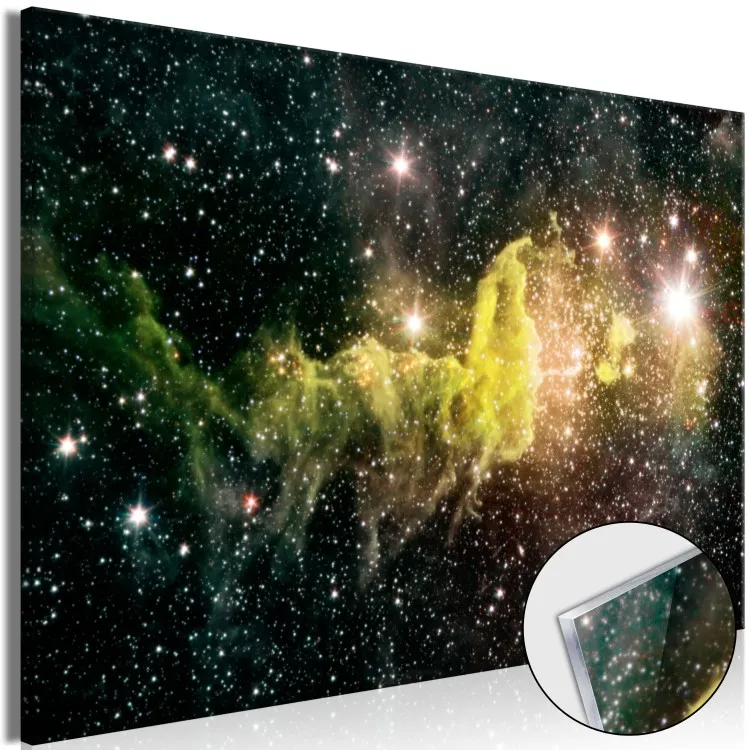 Green Nebula - Dazzling Stars in Outer Space