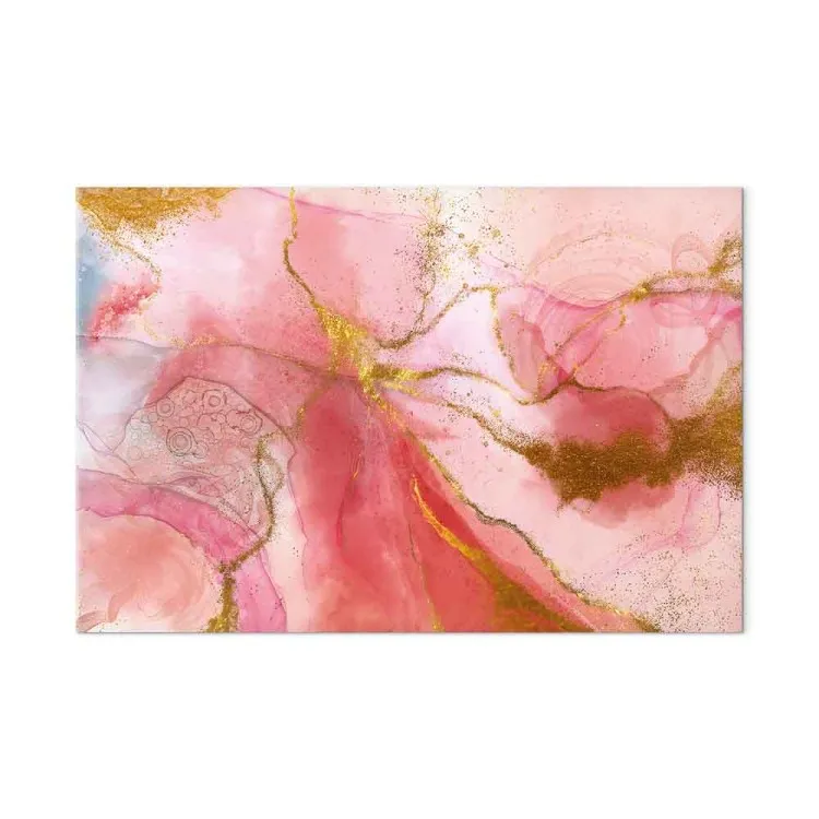 Pink Fantasy (1-piece) - unique watercolor-painted abstraction