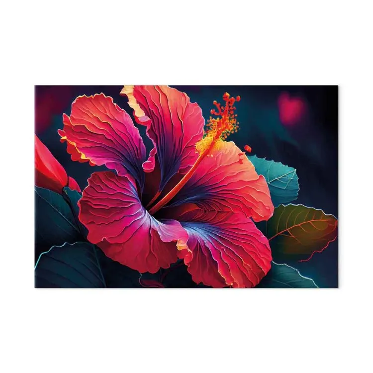 Exotic Flower - Colorful Floristic Motif in Close-up