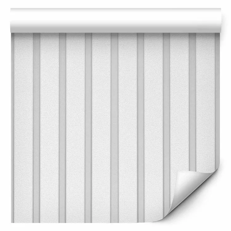 Slats - Harmony and Light in White Decorative Strips
